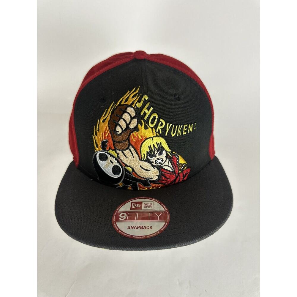 Street Fighter Vs tokidoki Ken Shoryuken New Era Snapback Hat Cap RARE